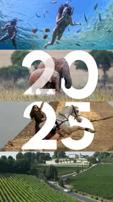 Travel highlights of 2025, including Reus, Kenya, London, and Europe, showcasing memorable couple adventures.