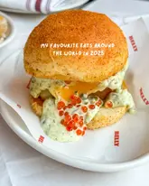 Delicious global dishes featured in 2025 travel favorites, showcasing vibrant flavors and cultural cuisines.