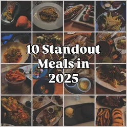 The top 10 I’ve chosen here are places that I’ve already been to and loved or would absolutely revisit in the near future 🥰 

In no particular order:
@gloriosa_glasgow this restaurant will always have a special place in my heart as this is where my bestie asked me to be her bridesmaid 🥺 that aside though, their homemade focaccia was a real winner! The octopus and pork chop were so perfectly cooked and seasoned as well I’ve not stopped craving either dishes since. 

@meatjointsteakhouse this place was 100% worth the hype! The tomahawk was cooked so perfect it’s really raised my standards for a good steak.

@thailander.edinburgh is so underrated in my opinion! The dishes were all so flavourful - the standout dishes had to be their fried fish with aromatics & cashew nuts + their Thai green curry 😍

@number16glasgow tried, tested & loved - every single visit! Their lunch menu is incredible value for money for the quality you get.

@porterandrye lunch deal is also incredibly good value for money, great portion sizes and service! Our favourite date night steakhouse 🥰

@sticksnsushi.sct so much effort is put into each dish and there is such a variety to choose from, as well as a stunning cocktail list with cool vibes!

@sottoedinburgh loved every dish but the standout HAD to be their tiramisu that seems to have a layer of chocolate ganache in it – I’d happily devour the full tray 😌

@indabarestaurant offers African, South American & Spanish tapas - each dish was so perfectly cooked, along with the best white chocolate & blueberry basque cheesecake 😍 will definitely be back for more! 

@kimchicult absolutely love their fried chicken thighs and kimchi, such an underrated spot for Korean street food! 

@piggswinebar finally managed to visit and was not disappointed at all, absolutely loved everything thing we ordered and again will definitely be back for more 😍