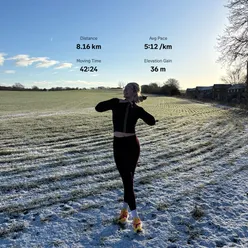 Coldest run EVER🤠 8k in -3 degrees !!! 
And of course @harrietdayfit wore shorts🫣

-
#run #running #runner #runningcommunity #runnerscommunity #longrun #hyrox #hyroxtraining #hyroxgirls #gym #gymgirls #gymtok #gymrat #hybridtraining