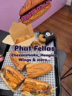📍Phatt Fellas, Bryson Road, Edinburgh

🥖 🇺🇸 For hoagies, Philly cheesesteaks, all day breakfast boxes, loaded fries, chicken wings, tenders and more… @phattfellas have got you sorted with their delish menu. 🤩
(Invite-Gifted Visit)

Find them in Polwarth for collection with a small seating area or for delivery with @justeatuk @deliveroo and @ubereats_uk 📦. If you went back to work today, you deserve it 👏😂🫶.

What we ordered:
‘The Phatt Almighty’ Signature Sando 
‘The Hood OG’ Philly Cheesesteak Hoagie
Onion Rings
Chicken tenders with zesty heatwave dip 

Everything was cooked fresh to order, full of flavour a very tasty! Thanks so much for asking me along 😍😍.

#edinburghrestaurants #edinburghtakeaways #edinburghblog #edinburghbloggers #edinburghfood