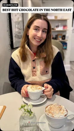 I’m back searching for the best hot chocolates across the North East.

Today I’m in Newcastle at @lagomcoffeebar. A top spot for coffee so I thought I’d revisit and try out their hot chocolate.

This spot is tucked away behind The Gate and it’s a real hidden gem. The name Lagom is Swedish meaning ‘just the right amount’ and it’s fitting. The space has a cool, minimalist Scandi vibe, the kinda place you could sit a while and read while sipping your brew - coffee/tea/hot choc. ☕️ 

I had the regular hot chocolate with whipped cream and it was great, silky smooth. 

Milk hot chocolate 
£4
+ 30p whipped cream 
🌟 8/10

If you’re a coffee fan, you have to pop by and they’re dog friendly too!

Check lagom’s page for opening times and follow me to see where I go next.

👀 I’ll be visiting more places for hot chocolate over the rest of the winter, so follow along for more! ➡️ @tashajsteel

Let me know where I should go next in the comments.

Ratings are based on taste, texture, presentation and cost.

ps. I’m planning to compile a blog post of the top recs too, stay tuned for that coming to www.hello-freckles.com

#hellofreckleshotchoc #lagom  #nebloggers
I hot chocolate, best hot chocolate, hot cocoa, newcastle