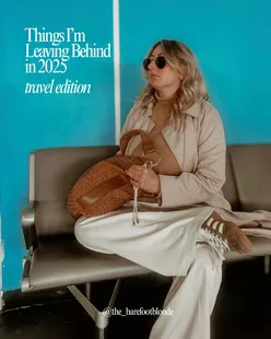 Things I’m leaving behind in 2025 ✈️
Travel edition.

📌 If you’re planning trips this year, save this post.
Your future self will thank you.

Last year I took around 20 flights, countless trains and ferries, and ate at 200+ restaurants, bakeries, and wine bars across Europe.
So here’s what I’m officially done with when it comes to travel.

Travelling on a budget should not mean being tired, uncomfortable, or drinking bad coffee.

I’m done saving money in the wrong places.
I’ll spend less on flights, luggage, and chaos
and more on good food, better hotels, sleep, and ease.

This is your reminder that
luxury is comfort
food is the itinerary
calm is worth paying for
and suffering is not a personality trait

What are your travel non negotiables?
Tell me in the comments 👇

luxury travel on a budget | bougie on a budget travel | hand luggage only travel | food focused travel | slow travel mindset | airport travel tips | travel planning tips | hotel travel tips | carry on only packing | luxury for less travel