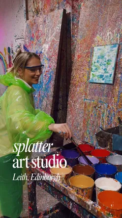 Turns out throwing paint is kinda healing 🎨 

🎨 @splatterartedinburgh 
📍 Leith, Edinburgh

I tried Splatter Art recently and it was exactly what I didn’t know I needed. Something about having no rules and no pressure, just let my brain switch off for a bit. No thinking, no overdoing it, just throwing paint at a canvas and letting whatever happens, happen. Messy, chaotic, weirdly calming.

You suit up, splash away, and then take your masterpiece home with you (yes, I’m calling it that). I walked out feeling lighter and a bit proud of the mess I’d made.👩🏼‍🎨 

It’s inspired by Jackson Pollock’s whole “express the feeling, not the picture” approach, so there’s no right or wrong here.

Bonus points for it being BYOB, which definitely adds to the experience.🍷 

If you’re looking for something a bit different and freeing, this is such a good shout. Would 100% do it again!

ad|invite

Things to do in Edinburgh - Creative activity Edinburgh - Unique experience Edinburgh - Fun date ideas

#thingstodoinedinburgh #funactivities #uniqueexperiences #edinburghblogger
