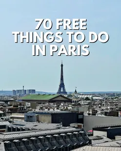 Paris is expensive, so here’s 70 free things to do in Paris in 2026 

📌 Save this for your Paris on a budget itinerary 

💬 Comment ‘map’ and I’ll send you the link to my Paris Google Map

Museums & Galleries 🖼️ 

Museum of Modern Art
Police Museum 
Museum of Romantic Life 
Balzac’s House
Victor Hugo House
Musée Carnavalet (Paris History Museum) 
Atelier Brancusi (free between 2-6pm)
The Ennery Museum 
Petit Palais (Museum of Fine Arts)
National Archives
Europa Experience
Musée Zadkine
Salle Oval, France National Library 
Musée Cernuschi
Musée Cognacq-Jay
Musée Curie (Institut du radium) 
Nouveau musée du parfum Fragonard
Arènes de Lutèce
Atelier Brancusi at Centre Pompidou

Parks & Gardens 🍃 
Parc Monceau 
Jardin du Luxembourg
Parc des Buttes Chaumont
Promenade Plantè
Champ de Mars
Les Jardins du Petit Palais
Jardin des Tuileries
Parc Montsouris
Place des Vosges
La Villette 
Square du Vert-Galant
Jardin des Archives Nationales 

Viewpoints 🔭 
Galeries Lafayette Rooftop
Printemps Haussmann Rooftop
Philharmonie Rooftop
Institut du Monde Arabe Panoramic Terrace
Trocadero
Parc de Belleville Lookout Point
Centre Pompidou Observation Deck

Places of Worship ⛪️ 
Notre Dame
Père Lachaise Cemetery 
Saint-Germain-l’Auxerrois
Sacrè-Coeur
Montparnasse Cemetery 
Église Saint-Étienne-du-Mont
Basilica of Saint Denis
Église de la Madeleine
Saint-Eustache
Saint-Alexandre-Nevski Cathedral

Photospots 📸 
Wall of Love 
Eiffel Tower light show
Walk along the Seine
Alexandre III Bridge 
Rue de l’Université
Rue Crémieux

Other 🎠 
Shakespeare & Co bookshop
Les Colonnes de Bure
Library du Compagnonnage
Bouquinistes
Bibliothèque St Genevieve bookshop 
Discover the Latin Quarter
Walk around Le Marais 
Rue Daguerre market 
Les puces de Saint-Ouen flea market 
Self guided walking tour around Le Marais
Take in Montmartre 
Île de la Cité
Go on a free walking tour 
Mémorial De La Shoah
Marché Aux Puces de St-Ouen
Walk through Place des Vosges

Paris #travelcreator free things to do in Paris #Paris Paris on a budget #visitparis Paris guide #instatravel Paris itinerary #Parisguide best things to do in Paris