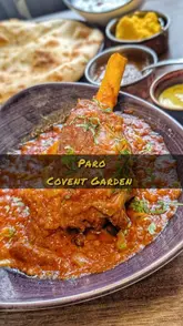 The creator visits Paro in Covent Garden to highlight their 'tendernism' concept, specifically focusing on their lamb shank. The video features a behind-the-scenes look at the kitchen, an interaction with the chef, and a taste test of the dish.
