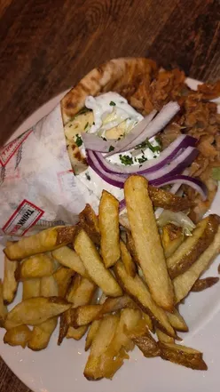 (Not an AD) Last night me & my friends headed to one of our fave foodie spots in Newcastle @kafeneon for their fantastic restaurant week menu 2 course's for £15 3 course's for £20 .

Food is always great here, full of flavour and excellent portion sizes too - so go hungry! We shared the feta parcels and trio of dips and beautiful fresh bread to start, I had the chicken and halloumi gyros & my friends had the beef stiffado which were both delicious.

Amazing value for money with the restaurant week menu, but it's worth noting they have really good lunch/early evening menu offers on here normally so definitely one to keep going back too! 

#ne1 #kafeneonnewcastle #newcastlefoodies #ne1restaurantweek #placestoeatinnewcastle