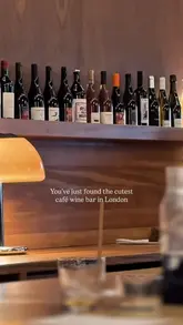 A short, aesthetic montage showcasing the interior design, coffee, and dessert offerings of Abuelo, a cafe and wine bar in London.