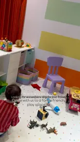 A montage-style video showcasing 'Mome,' a family-friendly play café. The video features various shots of children playing in different interactive zones, the café's interior, and close-ups of food and drink items. It aims to highlight the venue as a welcoming space for both children and parents.
