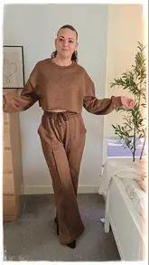 Two tall women modeling cozy winter outfits from SHEIN Tall's Global Winter Sale, promoting winter savings.