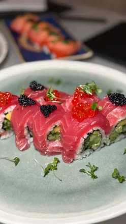 Private Chef Sushi Experience 

We recently had the absolute pleasure of experiencing Vlad aka @privatesushichef.london  in our own home, and it was nothing short of exceptional. From start to finish, it felt like bringing a Michelin-star sushi restaurant straight into our kitchen.

Vlad covers London and the surrounding areas and arrives with everything needed - premium ingredients, specialist equipment, and a passion for his craft. He stays with you throughout the preparation (around 1–2 hours), and then leaves you with a spectacular sushi feast that rivals the very best restaurants.

Our menu was outstanding:

Philadelphia Royal
A beautifully balanced roll featuring salmon, avocado and cucumber, elevated with luxurious caviar.

Seared Salmon Roll
An indulgent combination of seared salmon, Philadelphia, tempura prawn, mango and caviar - rich, delicate and incredibly moreish.

Tuna Royal Roll
Tuna paired with mango, avocado and cucumber, finished with a refined selection of two caviars, which was elegant and perfectly executed.

Futomaki with Tempura Shrimp & Tuna Tartare
A show-stopping roll with tempura prawn, tuna tartare, Philadelphia, avocado, cucumber and caviar - bold flavours with flawless texture.

Seared Salmon Nigiri
Simple, refined and utterly delicious - the quality of the fish truly shone here.

Every piece was crafted with precision, creativity and care, and the freshness and flavour were second to none. It was not just a meal, but an experience.

If you’re looking for something truly memorable, whether for a celebration or simply an unforgettable night at home, I highly recommend this exquisite sushi experience. Vlad delivers restaurant-level excellence with the comfort and intimacy of dining at home.

#giveitatry

#sushi #privatechef #londonfood #LiveLikeLinden