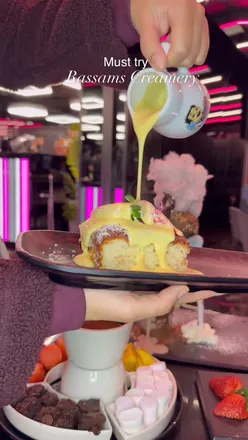 I visited @rassams1 Liverpool branch and I absolutely loved it!
The interior is stunning, and the variety of desserts is insane everything I tried was so yummy it truly felt like dessert heaven 

The staff were super attentive and friendly, which made the experience even better. One of the coolest parts was that the desserts are served by a robot such a fun touch, especially for younger ones!

The vibe was amazing, and they also have several branches across the country. I’ll definitely be visiting again 🙌

Highly recommend for all dessert lovers! 

#instagram #photooftheday #viralreels #dessert #reels