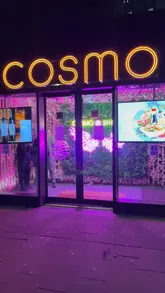 All-you-can-eat global buffet at COSMO Sheffield, featuring diverse cuisines and fresh dishes in a vibrant atmosphere.