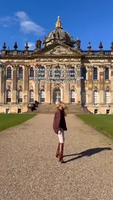 Excited guests in costumes at Castle Howard, waiting for an upcoming Bridgerton-themed event. Full video coming soon!