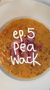 A well-produced home cooking tutorial demonstrating the preparation of a traditional Scouse pea and ham soup, known as 'Pea Wack'. The video features clear step-by-step instructions, engaging personality, and high-quality close-ups of the ingredients and final dish.