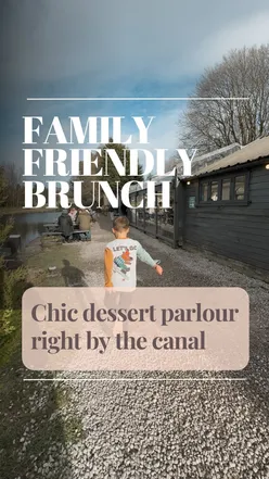Family-friendly café by the canal in Diggle, serving brunch, coffee, and famous ice cream, perfect for kids.