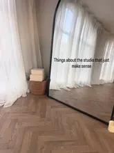 Instructor inviting comments for a discount on classes at a wellness studio in East Lothian, promoting community engagement.