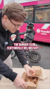A food review of a burger and chicken gravy chips from The Burger Club in Belfast, featuring the creator's honest opinion and rating.