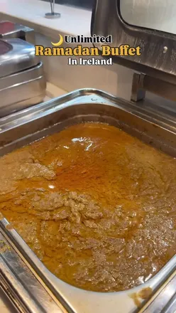 Unlimited Ramadan buffet at Sheela Palace, featuring delicious haleem in Dublin. Iftar plans sorted!