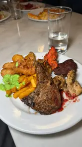 A creator visits Al Maidah restaurant in Manchester for their Ramadan buffet, showcasing the variety of food, live cooking stations, and the overall dining experience.