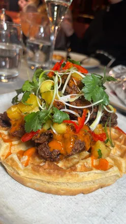 Waffle Week at Duck & Waffle: Creative new waffles like Waffle Pizza and Döner Kebab served from March 23-29.