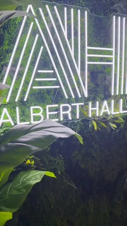 Delicious assortment of dishes including burgers, pizza, and Greek platters enjoyed at Swansea's Albert Hall.