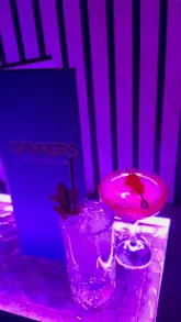 A promotional reel for Spinners in Chester, showcasing the venue's competitive socialising activities including shuffleboard, darts, and crazy golf, alongside food and drink offerings like pizza and cocktails.