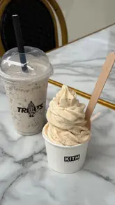 A short, energetic video showcasing Kith Treats in London, highlighting the customizable cereal-infused ice cream experience. The video guides the viewer through the ordering process, the variety of cereal options, and the final product, effectively capturing the brand's aesthetic and the appeal of the dessert.