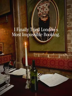 If London had an ‘it’ girl, this restaurant would be her 💅Opened back in 2018 in Soho, but with the level of hype right now, you’d swear @berenjaklondon just launched.

Five weeks for a booking, two hours for a walk-in. Eight years on. That kind of demand doesn’t happen by accident… 

I went to the Borough spot, set inside a stunning Grade II listed townhouse inspired by traditional Iranian homes.
Where Soho is tiny and buzzy, Borough is bigger, moodier, and feels like a proper escape with Persian rugs, vintage chandeliers and dark wood. 

We went for the £45 set menu (there’s also a £55). It starts with dips and freshly baked tandoor bread, soft, warm, slightly charred at the edges. The chicken mayo with egg and black truffle was rich, savoury and a real standout.

The kebabs were the star of the show! The minced lamb shoulder was deeply spiced and unbelievably juicy, and the boneless marinated chicken with saffron, lemon yoghurt and tomato was tender, smoky and full of flavour.

I do think the hype is slightlyyyy over the top (!) but it’s still a genuinely standout restaurant in London. You won’t regret visiting.