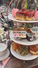 A short, aesthetic reel showcasing a new afternoon tea offering at The Watering Can. The video features close-ups of the food, including scones and pastries, and highlights the venue's decor and atmosphere.