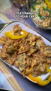 A promotional video for the grand opening of Desi Delights in Bradford, highlighting their menu of home-cooked Indian street food and their unique drive-through tea service.