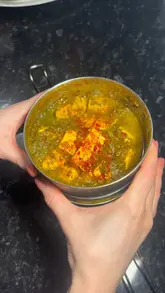 DabbaDrop plant-based Indian curries in sustainable, plastic-free dabba tins for home delivery in London.