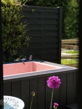 Exterior of Bethnal and Bec luxury accommodation in Hertfordshire. Ideal for a dog-friendly UK staycation giveaway with bike hire.