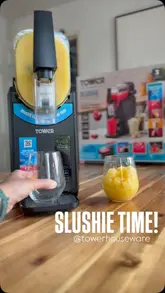 Here are a few options for your SEO alt text, depending on your focus:

**Option 1 (Descriptive & SEO-focused):**
"Children using a Tower Housewares slushie machine to make homemade frozen drinks on a sunny summer day."

**Option 2 (Action-oriented):**
"A Tower Housewares slushie maker being used by kids to create colorful homemade slushies for a summer party."

**Option 3 (Short & punchy):**
"Kids making homemade slushies with a Tower Housewares machine on a sunny day."

**Best practice tip:** If you are posting this on Instagram/social media, use the **Alt Text** field in the advanced settings to describe the image content for screen readers, as this helps with both accessibility and discoverability.