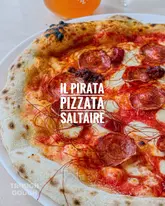 IL PIRATA PIZZATA - Saltaire, Shipley📍 

🔎 @ilpiratapizzata 

Now then troughers… stumbled into Il Pirata Pizzata in Saltaire like a hungry pirate who’s lost his map and found golden carbs instead! Arrrgh! 🏴‍☠️ 

Tiny little spot, looks like someone’s let a rainbow loose inside, and they’re slinging out these big puffy Canotto pizzas with loads of veggie/vegan bits, if that’s your vibe.

Only popped in for a “quick bite”. Started off sensible… black olive tapenade, bit of flatbread… THEN BOOM - a full-blown Italian deli exploded on the table. Mixed salumi, sun-dried tomatoes, grilled peppers… this weren’t a starter, this were a family platter for a small village. (Like Saltaire!) it was absolutely MASSIVVVEEE but I weren’t complaining. Hoovered the lot up. Sithi.

Then onto the main event… and listen, this place ain’t messing about with a 6-page menu. Nar. It’s basically:
👉 PIZZA
👉 MORE PIZZA
👉 STOP ASKING QUESTIONS

Obviously, went for the Diavola - pepperoni, n’duja, candied jalapeños (yes CANDIED… sweet AND spicy, my brain didn’t know what was going off), and these red chilli strands that looked like they’d been shaved off Satan’s…beard? Didn’t trust ‘em. Ate ‘em anyway. Sithi.

But the base… THIS is what we’re here for. Proper airy, chewy in the right bits, little charred bubbles giving it that smoky kick.

And obviously… dips. All of them. No restraint. No shame.
N’duja aioli? Elite.
Green pesto? Get it involved.
Crusts didn’t stand a chance. Sithi.

All in all - proper little gem this. If you’re knocking about Saltaire and your stomach starts whispering naughty things… get yourself in here.

You’ll defo enjoy and probably leave thinking about those chilli strands on the drive home and where on earth they came from! 👹

Sithi!

#pizza #saltaire #yorkshire #diavola #antipasto