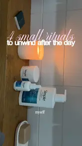Here are a few options for your SEO alt text, keeping under the 125-character limit:

**Option 1 (Focus on the product):**
Woman using Simple Skincare Hydrate+ serum and moisturizer as part of her daily self-care and skincare routine.

**Option 2 (Focus on the lifestyle):**
A woman applying Simple Skincare products to her face for a hydrated, glowing self-care morning ritual.

**Option 3 (Concise & SEO-driven):**
Simple Skincare Hydrate+ routine for dry skin, being applied by a woman as part of her daily wellness ritual.

**SEO Tip:** If the image shows a specific action (like applying a serum with a dropper or cream with fingers), use **Option 2** as it is the most descriptive for accessibility and search engines.