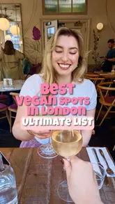 A fast-paced montage featuring a wide variety of vegan dishes from numerous London-based restaurants and cafes. The creator is featured in most shots, sampling the food to demonstrate the quality and variety of vegan options available in the city.