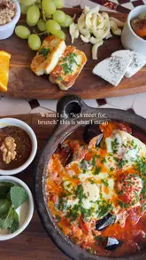 Here are a few options for your alt text, depending on what is most visible in your photo:

**Option 1 (Focus on the food - best for SEO):**
"Moroccan and Mediterranean brunch spread on a table at Casablanca restaurant in Cardiff."

**Option 2 (Focus on the experience):**
"A delicious late brunch at Casablanca in Roath, Cardiff, featuring Mediterranean and Moroccan dishes."

**Option 3 (General):**
"Close-up of a vibrant Moroccan brunch plate at Casablanca restaurant in Cardiff."

**SEO Tip:** I included the location (Cardiff/Roath) and the cuisine type (Moroccan/Mediterranean) as those are the high-intent keywords in your caption.