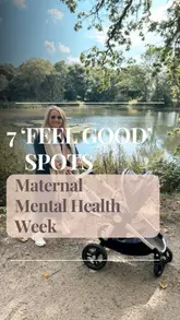 Here are a few options for your SEO alt text, depending on what is actually shown in the image:

**Option 1 (Focus on the list/reel concept):**
"A list of family-friendly days out in Manchester for Maternal Mental Health Week featuring prams and play areas."

**Option 2 (If the image is a collage of the locations):**
"Collage of family-friendly locations in Manchester including Castlefield Viaduct, RHS Bridgewater, and play cafes."

**Option 3 (Focus on the "Mum" aspect):**
"A mum sharing top-rated, pram-friendly family day out locations in Manchester for Maternal Mental Health Week."

**SEO Tip:** The best alt text describes exactly what is in the visual (e.g., if there is a photo of you, mention it; if it's a list graphic, mention that). Option 1 is generally the best for SEO as it includes the location and the topic.