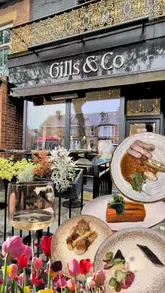 To provide the best SEO, your alt text should describe the specific visual content while including relevant keywords. Since you didn't attach the photo, here are a few options based on the content of your post:

**Option 1 (If it's a dish):**
"Gourmet tasting menu dish at Gills & Co. wine bar in Sheffield featuring expert wine pairing."

**Option 2 (If it's a table/atmosphere shot):**
"Diners enjoying the Spring tasting menu and fine wine pairings at Gills & Co. wine bar, Sheffield."

**Option 3 (Focusing on the food):**
"Chef Gaz’s signature dish from the seasonal tasting menu at Gills & Co. wine bar in Sheffield."

**SEO Tip:** If the image shows a specific dish (e.g., the Pork Collar), replace "tasting menu dish" with the name of that dish to rank better for specific food searches.