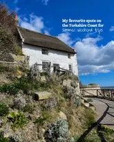 Here are a few options for your SEO alt text, depending on what is actually shown in the image:

**Option 1 (Focus on a collage/map):**
A collage of stunning coastal views, sandy beaches, and quaint fishing villages along the North Yorkshire coastline.

**Option 2 (Focus on a specific location):**
Scenic view of the iconic Whitby Abbey ruins and the North Yorkshire coastline on a sunny summer day.

**Option 3 (General/Lifestyle):**
A collection of beautiful seaside spots in North Yorkshire, including Saltburn, Staithes, and Whitby for summer travel.

**SEO Tip:** If your image features one specific place from your list (e.g., the Saltburn pier or the Staithes harbor), make sure to name that specific location in the alt text to help with search rankings!