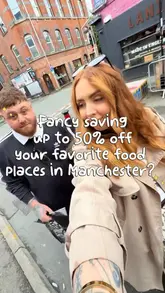 Here are a few options for your alt text, depending on what is actually shown in the photo:

**Option 1 (Focus on the food/discount):**
"A person enjoying a discounted meal and drinks at a restaurant in Manchester using the Eat Club app."

**Option 2 (Focus on the lifestyle aspect):**
"Woman enjoying a meal and coffee at a restaurant in Manchester while promoting the Eat Club discount app."

**Option 3 (Short and descriptive):**
"A table of food and drinks at a restaurant in Manchester promoted by the Eat Club discount app."

**SEO Tip:** Alt text should describe the visual content of the image while naturally including keywords. Including "Manchester" and "Eat Club" is great for local and brand search visibility.
