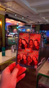 A short, energetic video showcasing a visit to Kerb Social Club, highlighting their unique 'lagerita' cocktail, fried chicken, and sports bar atmosphere. The creator samples the food and drinks while showing off the venue's interior, including a photobooth and sports screens.