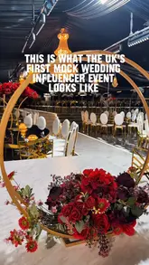 Here are a few options for your SEO alt text, depending on what the image shows:

**Option 1 (Focus on venue):**
"Stunning, luxurious, and newly refurbished interior of Majestic Banqueting suite set up for a premium wedding event."

**Option 2 (Focus on atmosphere):**
"Elegant table decor and luxury interior design at the newly refurbished Majestic wedding venue in the Midlands."

**Option 3 (General):**
"Beautifully styled wedding reception setup inside the newly renovated Majestic luxury event space."

**SEO Tip:** If the image features specific elements (like a cake or floral arrangement), choose the option that best describes the visual focus!