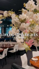 A montage video showcasing various dishes including steak, sliders, and desserts at STK Steakhouse, interspersed with shots of the restaurant's interior.