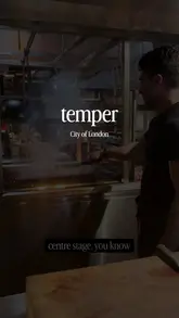 📍 temper, City of London (EC2R 7HJ)

Last week I experienced @temperrestaurant and it really was something special ✨ from cocktails, to food and ambience - this place is not one to miss!

We started off our meal with a house cocktail. I ordered the Pepino Picante which was nice, but my friend ordered the Amargo Spritz…and let me tell you, this one was a MUST try 😍

Here’s what we ordered for food:
- Pork belly bites
- Soft shell crab tacos
- Fillet steak
- Sirloin steak with beef-fat béarnaise
- Beef-fat potatoes with garlic raclette
- Seasonal greens with chilli oil 
- Chocolate mousse with honeycomb and maraschino cherries
- Deep dish brigadeiro cookie with fior di latte ice cream

I’m not joking when I say I’m already planning my next visit as I need to work my way through the rest of those sides with some more of that perfectly cooked steak!!!

Temper is the perfect spot for any occasion; whether it be a date night or a well needed catch up with friends

Thanks so much for having us @temperrestaurant 🤍

Invite via @joinbulba 

#Steakhouse #Tacos #Temper #CityofLondon