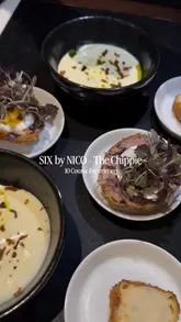 @sixbynico @sixbynicocardiff 
The Chippie - 10 Course Experience 

Unreal! No faults or complaints, just perfect service, quality food and an overall great experience!