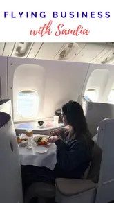 What is it like to travel in business class with @saudia_airlines? ✈️

I took a trip in business from London to Riyadh and here is my honest review of the journey. 

At the airport, you already feel like an important guest as you get to check in at the separate business class desk. The staff are very friendly and helpful. You are also able to get the fast track through security which helps avoid queues. 

The lounge in Heathrow T4 is great, and the tea selection is 10/10. You can also get a la carte drinks and ask for any coffees that you like. 

On board, the staff are very attentive and the food is very delicious. I love the Ellie Saab amenity pouch which had everything from perfume to flight essentials! 

The flight went in no time and I’d definitely travel in business with Saudia again. 

Have you traveled with @saudia_airlines before? 

ad pr #SaudiaAirlines #visitredsea #airlinereview #saudiabusinessclass #travelbucketlist