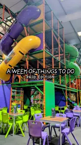 A WEEK OF PAID THINGS TO DO 

MONDAY
Role Up Play Village
🎟️ Age 2+ (Including adult) £11.95|Child Under 2 (Including adult) £8.95|Child Under 1 ( Including adult) £6.95
📍 Unit 15F, Hepworth Business Park, Pontyclun, CF72 9FQ
☕ Onsite cafe
🚗 Free on-site parking 

TUESDAY
Mambos Soft Play
🎟️ Term Time/Weekends: Under 1 £4.99|1 year old
£7.99|2 - 12 year old £12.99|Adults £1.99|Under 6months FREE with paying sibling
📍 Ocean Way, Cardiff, CF24 5PG
☕ Onsite cafe
🚗 Free on-site parking 

WEDNESDAY 
Dream Street Neath
🎟️ 1 adult 1 child (over 1) £8.50|1 adult 1 child (0- 12 months old) £5.50|Additional Sibling Ticket - 6 months and over £5.50|Baby in arms Under6months £FREE
📍 Unit 3 Water Street, Neath, SA11 3EP
☕ Onsite cafe with other food vendors nearby 
🚗 Chargeable parking nearby

THURSDAY 
Innoflate Newport 
🎟️ 1hour open bounce: Child 0-5 (including adult) £14.95|Adult/Child age6+ £14.95 (Socks £2.75)
📍 Seven Stiles Avenue, Newport, NP19 4QR
☕ Onsite cafe with other food vendors nearby 
🚗 Free on-site parking 

FRIDAY 
The Meadows Wildlife Park 
🎟️ Adult/Child 3+ £11.50|Child 1-2years £5.50|Under1 £FREE
📍 Gypsy Lane, Caerphilly, Cardiff, CF15 7UN
☕ Onsite cafe
🚗 Free on-site parking 

SATURDAY 
Jungle Play @ Goodsheds
🎟️ PEAK: Toddler 0-2 £4|Child 2+ £7|Adults £FREE
📍 Hood Road, Barry, CF62 5QU
☕ Onsite cafe with other food vendors available 
🚗 Street parking nearby 

SUNDAY
Little Oaks Town
🎟️ Non Walker £2|Under 1 (Walking) £4|Children 1–8 years £8.50|Siblings £7.50|Adults £2
📍 Units C1 and C2, Langland Way, Newport, NP19 4ED
☕ Onsite cafe
🚗 Free on-site parking 

✨ I'm Talia, mum to 2 VERY busy boys from South Wales. We love sharing places to eat, explore, play and stay. Follow @girlaboutsouthwales for more things to do!