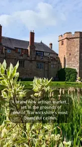 A montage video showcasing an artisan market held at Maxstoke Castle, featuring various craft stalls, food vendors, and a living history encampment.